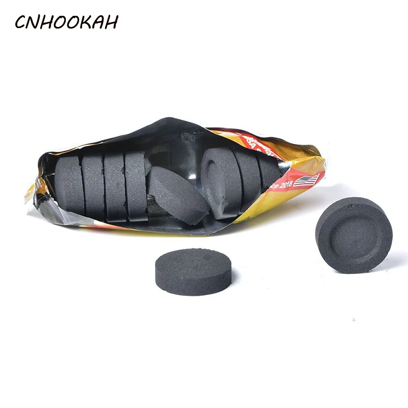 CNHOOKAH 40 MM Round Shisha Charcoal Smoking Smokeless Carbon Arab Hookah Accessories One Piece Can Burn For An Hour Party Gift
CNHOOKAH 40 MM Round Shisha Charcoal Smoking Smokeless Carbon Arab Hookah Accessories One Piece Can Burn For An Hour Party Gift