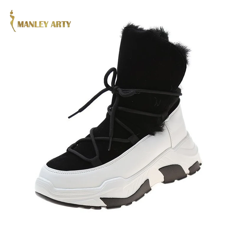 Women Boots Winter Sponge Cake Bottom Snow Boots 2020 New Plus Velvet Warm Bandage Round Head Thick-soled Warm Plush Short Boot
Women Boots Winter Sponge Cake Bottom Snow Boots 2020 New Plus Velvet Warm Bandage Round Head Thick-soled Warm Plush Short Boot