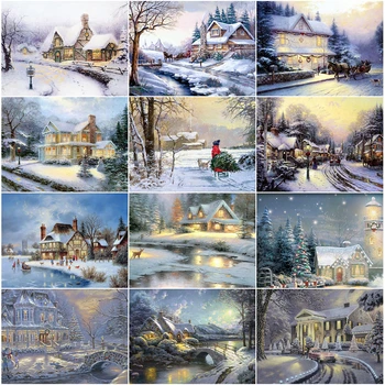EverShine Diamond Painting Landscape Diamond Embroidery Winter Cross Stitch Picture Of Rhinestones New Arrival Home Decor
EverShine Diamond Painting Landscape Diamond Embroidery Winter Cross Stitch Picture Of Rhinestones New Arrival Home Decor