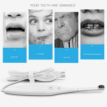Camera 720P WIFI Waterproof Endoscope Teeth Mirror Dental Intraoral Camera LED Light Monitoring Inspection Tooth whitening care
Camera 720P WIFI Waterproof Endoscope Teeth Mirror Dental Intraoral Camera LED Light Monitoring Inspection Tooth whitening care