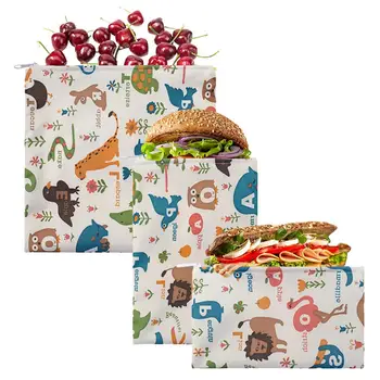 1PCS Lunch Bag Reusable Waterproof Food Sandwich Storage Pouch Container Sandwich Bags Snack Bag Kitchen Organizer
1PCS Lunch Bag Reusable Waterproof Food Sandwich Storage Pouch Container Sandwich Bags Snack Bag Kitchen Organizer