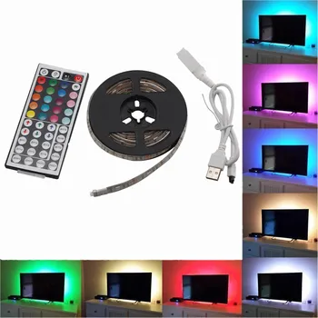 Ambilight TV USB LED Strip light 5V 5050 RGB Dream color USB LED Light strip for TV Desktop PC Screen Backlight lighting 2M TDH
Ambilight TV USB LED Strip light 5V 5050 RGB Dream color USB LED Light strip for TV Desktop PC Screen Backlight lighting 2M TDH