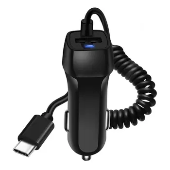 Universal Car Charger With USB Cable Mobile Phone Charger For iphone for Samsung Micro USB Type C Cable Fast Car Phone Charger
Universal Car Charger With USB Cable Mobile Phone Charger For iphone for Samsung Micro USB Type C Cable Fast Car Phone Charger
