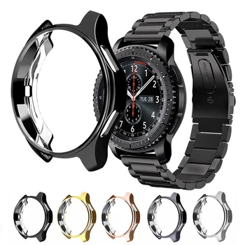 Gear S3 frontier for Samsung Galaxy watch 46mm 42mm band Protective case Smart watch Replacement TPU All-Around cover shell 22mm
Gear S3 frontier for Samsung Galaxy watch 46mm 42mm band Protective case Smart watch Replacement TPU All-Around cover shell 22mm