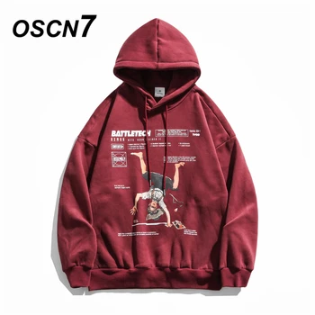 OSCN7 High Street Plus Velvet Warm Hoodies Men 2020 Winter Japanese Streetwear Harajuku Oversize Hooded Sweatshirt Mens H0986
OSCN7 High Street Plus Velvet Warm Hoodies Men 2020 Winter Japanese Streetwear Harajuku Oversize Hooded Sweatshirt Mens H0986