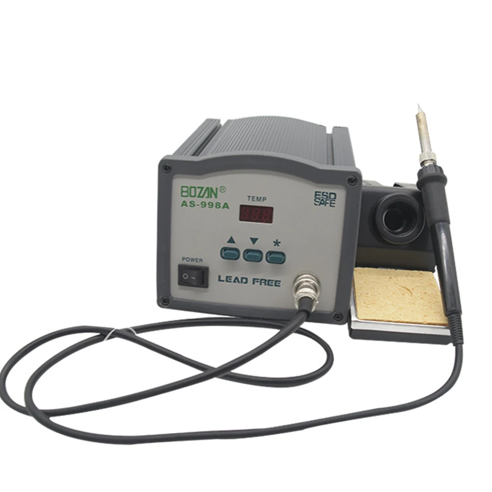 BOZAN AS998A intelligent lead-free constant temperature soldering station high-frequency eddy current soldering station
BOZAN AS998A intelligent lead-free constant temperature soldering station high-frequency eddy current soldering station