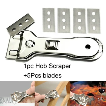 Durable Glass Hob Scraper With 5pcs Spare Blades Cleaner Remover Oven Cooker Cleaning Tool Home Kitchen Gadgets
Durable Glass Hob Scraper With 5pcs Spare Blades Cleaner Remover Oven Cooker Cleaning Tool Home Kitchen Gadgets
