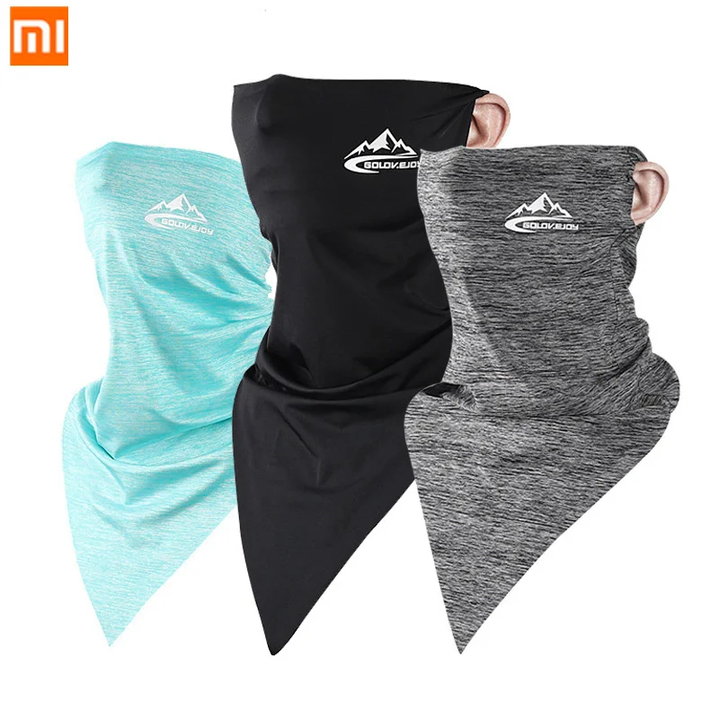 Xiaomi Men Ice Silk Sunscreen Triangle Scarf for Women Riding Cool Seamless Mask Multifunctional Outdoor Sports Magic Headscarf
Xiaomi Men Ice Silk Sunscreen Triangle Scarf for Women Riding Cool Seamless Mask Multifunctional Outdoor Sports Magic Headscarf