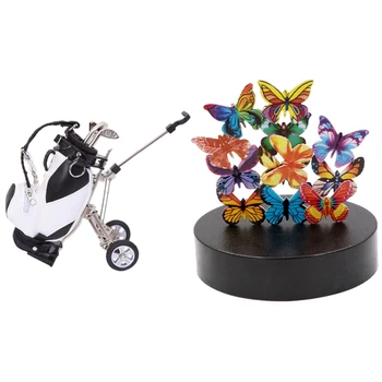 netic Sculpture Desk Toy Coffee Table Piece & Desktop Golf Souvenir Set with 3 Pens Shaped Golf Clubs
netic Sculpture Desk Toy Coffee Table Piece & Desktop Golf Souvenir Set with 3 Pens Shaped Golf Clubs