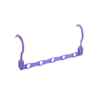 Magic Five-Hole Windproof Hanger Plastic Hanger Multi-Function Drying Rack Creative Home Supply Space Save Laundry Rack
Magic Five-Hole Windproof Hanger Plastic Hanger Multi-Function Drying Rack Creative Home Supply Space Save Laundry Rack