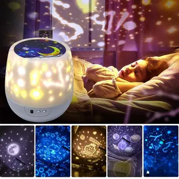 Star Projector 360 Rotation Party Moon Projection Lamp Night Light Creative Love Atmosphere Room
Star Projector 360 Rotation Party Moon Projection Lamp Night Light Creative Love Atmosphere Room