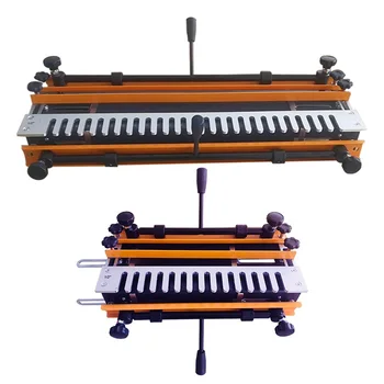 12" 24 inch Wood Dovetail Jig Tenoner Tenoning Plate Dovetail Jointer with 1 Semi-permeable Template 1pc Swallowtail Knife
12" 24 inch Wood Dovetail Jig Tenoner Tenoning Plate Dovetail Jointer with 1 Semi-permeable Template 1pc Swallowtail Knife