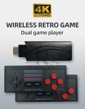 POWKIDDY S3 video Game Console USB 8 Bit TV Wireless Handheld Mini Game Console Build In 628 Classic Dual Gamepad HDMI/AV Output
POWKIDDY S3 video Game Console USB 8 Bit TV Wireless Handheld Mini Game Console Build In 628 Classic Dual Gamepad HDMI/AV Output