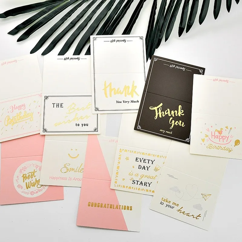 Creative Flower Birthday Thank-You Card Business Blessing Small Card Envelope Bronze Thanksgiving Bakery Cards Invitations
Creative Flower Birthday Thank-You Card Business Blessing Small Card Envelope Bronze Thanksgiving Bakery Cards Invitations