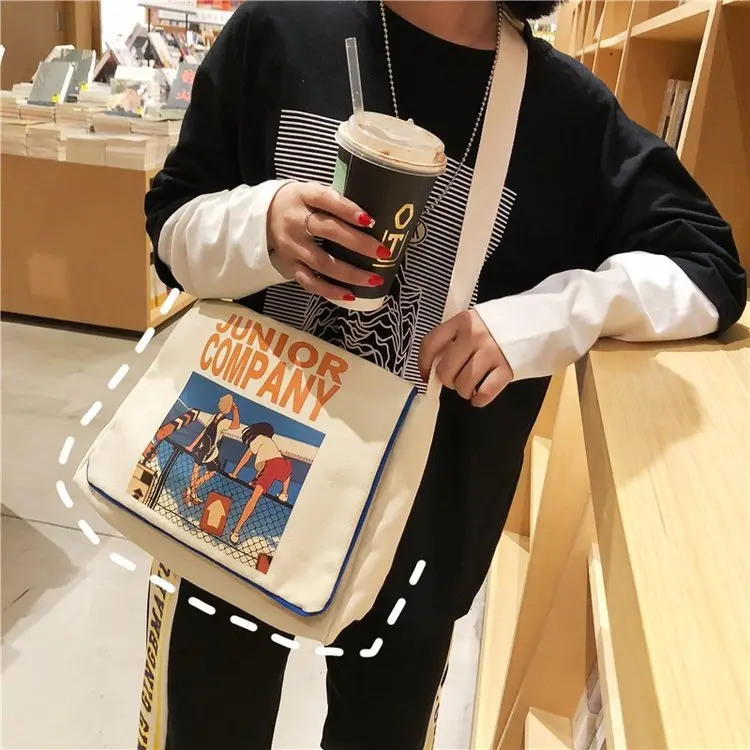 Canvas Crossbody Bags for Women 2019 Summer New Hot Fashion Female Casual Cartoon Hasp Soft Shoulder Bags Handbags
Canvas Crossbody Bags for Women 2019 Summer New Hot Fashion Female Casual Cartoon Hasp Soft Shoulder Bags Handbags