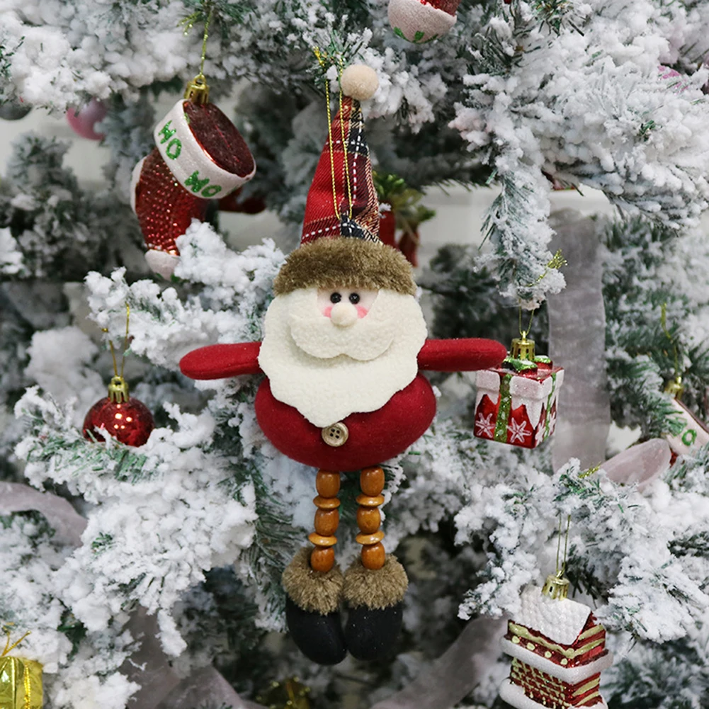3pcs christmas tree decor new year doll ornaments xmas hanging