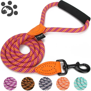 Dog Leash Reflective Light for Large Dogs Pet Rope Lead with Soft Padded Handle Durable Chewproof Dogs Lead Night Waling Running
Dog Leash Reflective Light for Large Dogs Pet Rope Lead with Soft Padded Handle Durable Chewproof Dogs Lead Night Waling Running