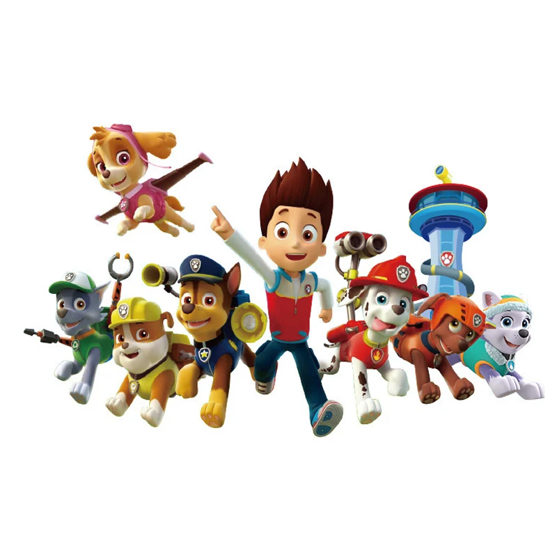 50x70cm New cartoon dog patrol team Wang Wang team wall stickers children's room 3d living room bedroom decorative painting
50x70cm New cartoon dog patrol team Wang Wang team wall stickers children's room 3d living room bedroom decorative painting