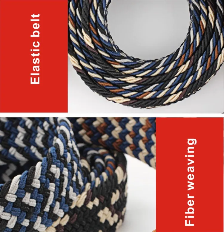 Bauhinia brand unisex 26 colors optional high quality elastic canvas belt casual stretch woven alloy pin buckle belt Bauhinia brand unisex 26 colors optional high quality elastic canvas belt casual stretch woven alloy pin buckle belt