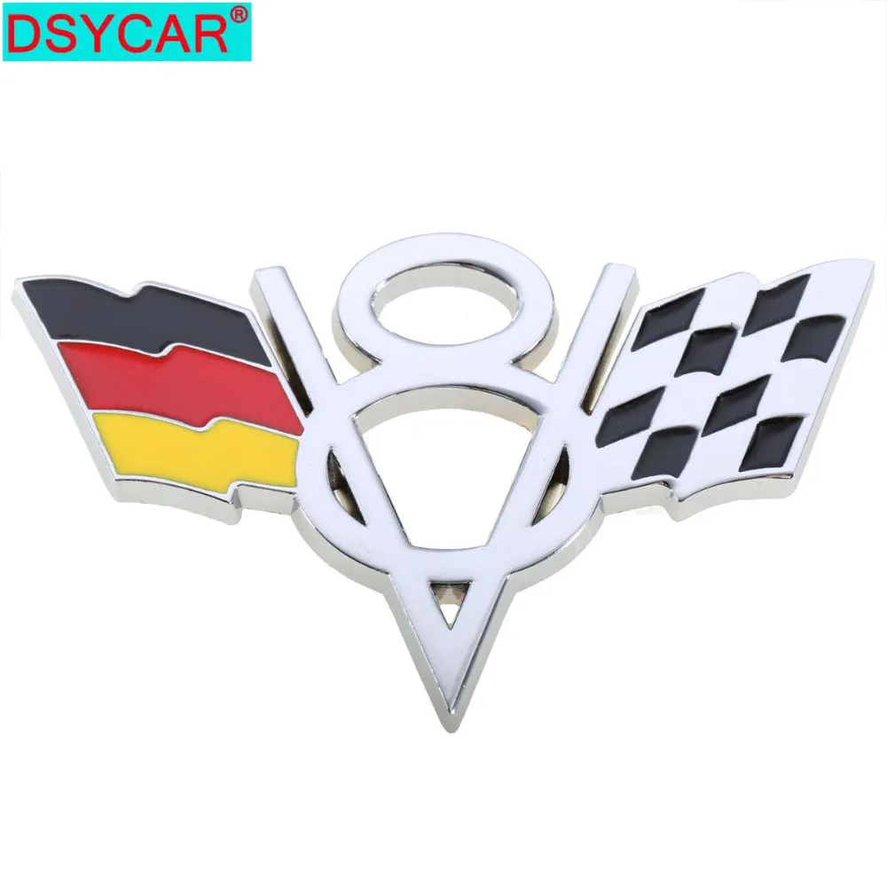 DSYCAR 3D Metal V8 Engine Displacement Logo Germany Flag and Racing Flag Car Emblem Badge for Germany VW BMW AUDI Mercedes Benz
DSYCAR 3D Metal V8 Engine Displacement Logo Germany Flag and Racing Flag Car Emblem Badge for Germany VW BMW AUDI Mercedes Benz