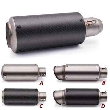 51mm 61mm Motorcycle Pipe Exhaust With DB killer Exhaust Pipe Muffler For Kawasaki Z650 Z900 Z80 z 1000 sx z1000 sx gtr 1400 
51mm 61mm Motorcycle Pipe Exhaust With DB killer Exhaust Pipe Muffler For Kawasaki Z650 Z900 Z80 z 1000 sx z1000 sx gtr 1400