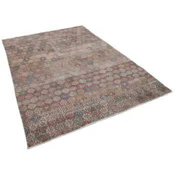 188x261 Cm Beige Handmade Bohemian Rug-6x9 Ft
188x261 Cm Beige Handmade Bohemian Rug-6x9 Ft