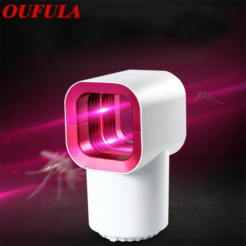 

OUFULA Baby USB Mosquito Killer Household Electronic Mute Photocatalyst Mosquito Trap Mosquito Repellent
