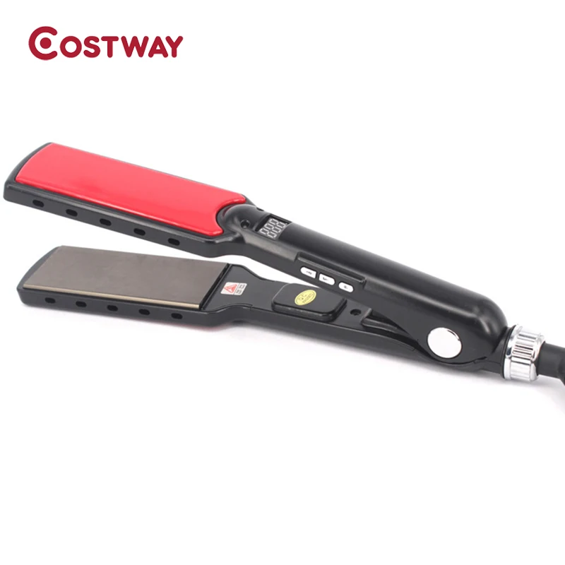 COSTWAY Straightening Irons Comb Fast Warm-up Performance Professional Tourmaline Ceramic Heating Plate Hair Straightene
COSTWAY Straightening Irons Comb Fast Warm-up Performance Professional Tourmaline Ceramic Heating Plate Hair Straightene