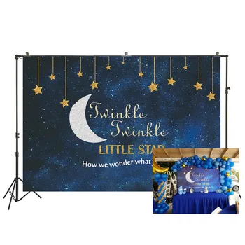 Photography Backdrop Twinkle Twinkle Little Star Birthday Party Supplies Newborn Gender Reveal Baby Shower Studio Props W-3634
Photography Backdrop Twinkle Twinkle Little Star Birthday Party Supplies Newborn Gender Reveal Baby Shower Studio Props W-3634