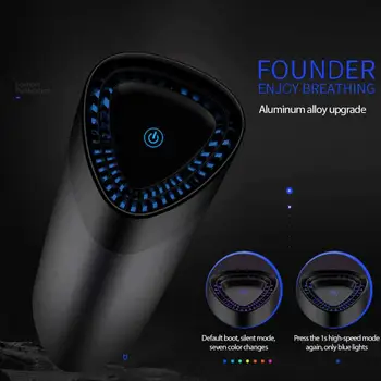 Car Air Purifier Air Cleaner With Negative Ion Hepa Filter Fresh Portable USB Aluminium Alloy Remove Formaldehyde Haze
Car Air Purifier Air Cleaner With Negative Ion Hepa Filter Fresh Portable USB Aluminium Alloy Remove Formaldehyde Haze