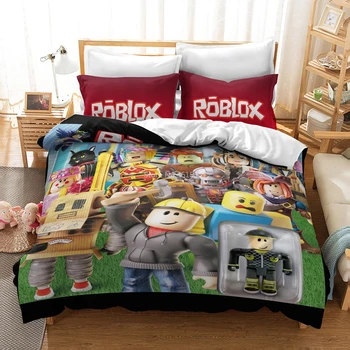 Roblox Games Pattern Duvet Cover Set with Pillocase Children Cartoon 3d Bedding Set Comforter Cover Set for Home Bedroom Decor
Roblox Games Pattern Duvet Cover Set with Pillocase Children Cartoon 3d Bedding Set Comforter Cover Set for Home Bedroom Decor