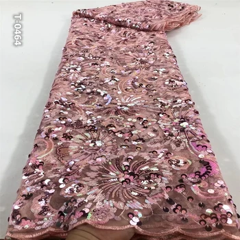 African Sequins Lace Fabric 2020 High Quality Lace Heavy French Sequence Tulle Lace Nigerian Lace Fabrics For Wedding Party
African Sequins Lace Fabric 2020 High Quality Lace Heavy French Sequence Tulle Lace Nigerian Lace Fabrics For Wedding Party