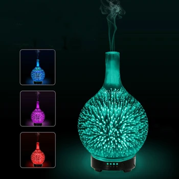 7 Color Light 3D Glass Vase Aromatherapy Essential Oil Aroma Diffuser Changing and Waterless Auto Shut-off Cool Mist Humidifier
7 Color Light 3D Glass Vase Aromatherapy Essential Oil Aroma Diffuser Changing and Waterless Auto Shut-off Cool Mist Humidifier