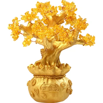 Gold Resin Crystal Plant Crafts Lucky Living Room Home Porch Wine Cabinet Decorations Pachira Macrocarpa Decoration Creative
Gold Resin Crystal Plant Crafts Lucky Living Room Home Porch Wine Cabinet Decorations Pachira Macrocarpa Decoration Creative