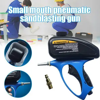 150 PSI Portable Gravity Sandblasting Gun Pneumatic Device Design Portable Sandblasting Ergonomics Handle For Metal Tool R7O0
150 PSI Portable Gravity Sandblasting Gun Pneumatic Device Design Portable Sandblasting Ergonomics Handle For Metal Tool R7O0