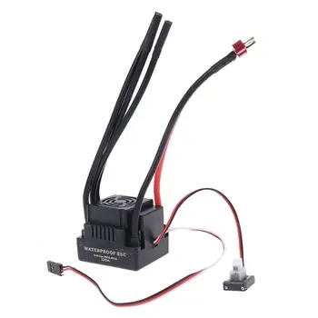 T Plug Waterproof 120A RC Brushless ESC Speed Controller for 1/8 RC Car 1/10 New Short Course
T Plug Waterproof 120A RC Brushless ESC Speed Controller for 1/8 RC Car 1/10 New Short Course