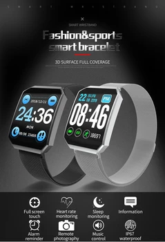 Original M101 Smart Bracelet band Bluetooth Smart Watch Heart Rate Blood Pressure Oxygen Monitor IP67 Waterproof
Original M101 Smart Bracelet band Bluetooth Smart Watch Heart Rate Blood Pressure Oxygen Monitor IP67 Waterproof