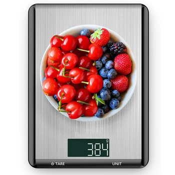 Digital Kitchen Food Scale 22lbs/10kg High Precision Kitchen Scale LCD Display Tempered Glass Surface Touch Screen Scale
Digital Kitchen Food Scale 22lbs/10kg High Precision Kitchen Scale LCD Display Tempered Glass Surface Touch Screen Scale