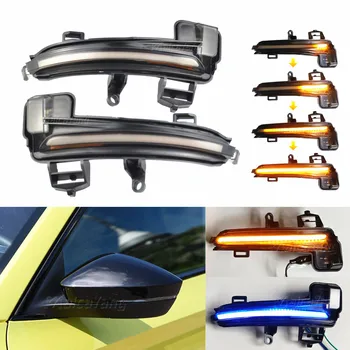 2pcs Side Rear Mirror Indicator Blinker Light Bicolor LED Dynamic Turn Signal Light For Skoda Superb A7 B8 MK3 III Typ 2016-2019
2pcs Side Rear Mirror Indicator Blinker Light Bicolor LED Dynamic Turn Signal Light For Skoda Superb A7 B8 MK3 III Typ 2016-2019