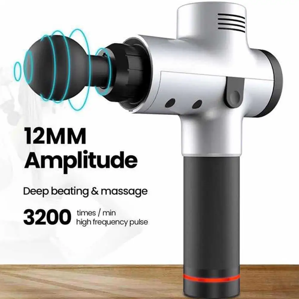 BellyLady 3200r/min Tissue Muscle Massage Gun with 4 Heads After Training Exercising Body Relaxation Pain Relief
BellyLady 3200r/min Tissue Muscle Massage Gun with 4 Heads After Training Exercising Body Relaxation Pain Relief