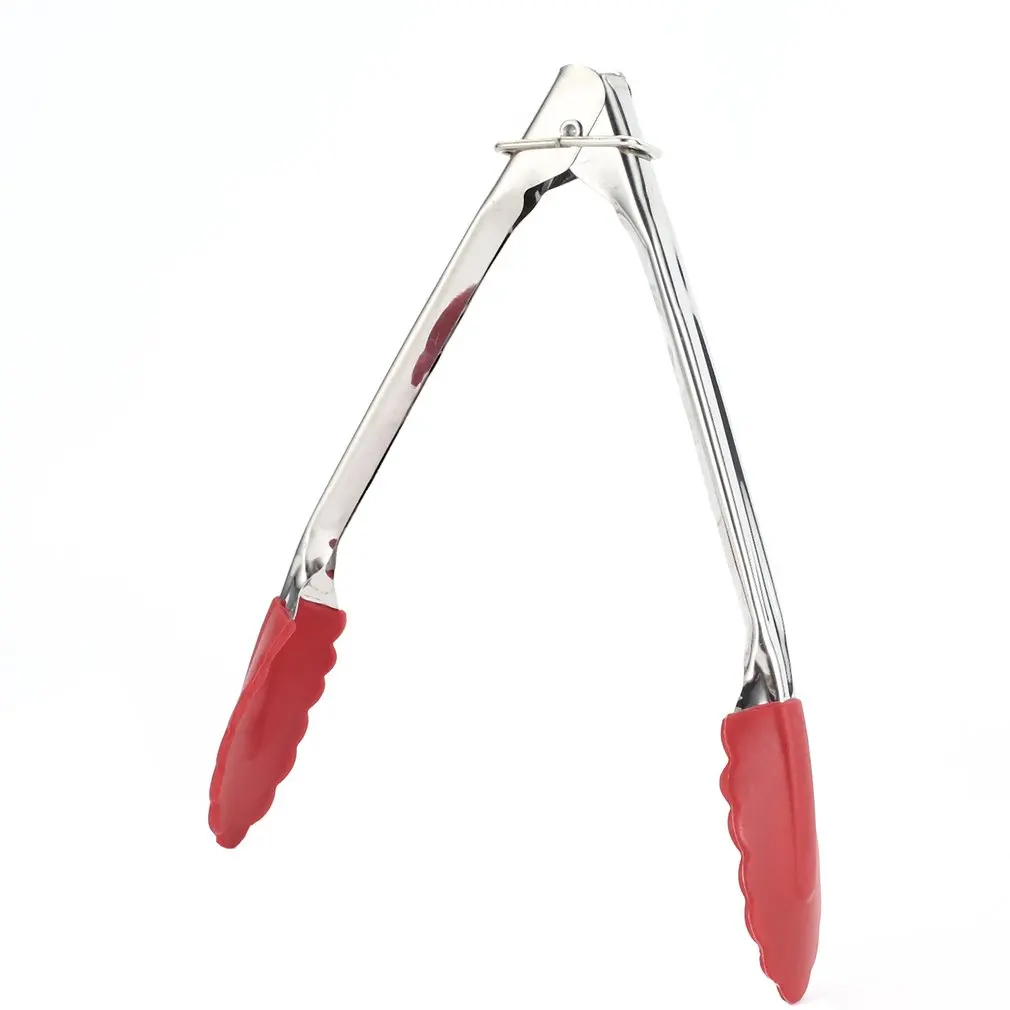 Silicone Kitchen Tongs Barbecue Meat Baking Bread Tongs Clip Stainless Steel Clip Barbecue Kitchen Cooking Utensil Dropshipping
Silicone Kitchen Tongs Barbecue Meat Baking Bread Tongs Clip Stainless Steel Clip Barbecue Kitchen Cooking Utensil Dropshipping