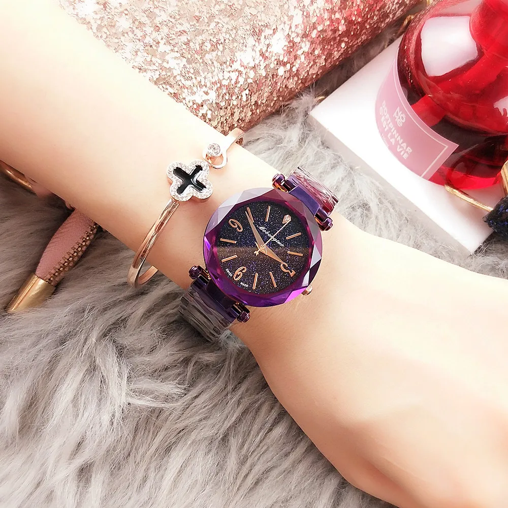 Hot Selling New Style Shoppe Genuine Product Watch Women's Korean-style Star Surface Versatile Steel Belt Fashion Watch Waterpro
Hot Selling New Style Shoppe Genuine Product Watch Women's Korean-style Star Surface Versatile Steel Belt Fashion Watch Waterpro