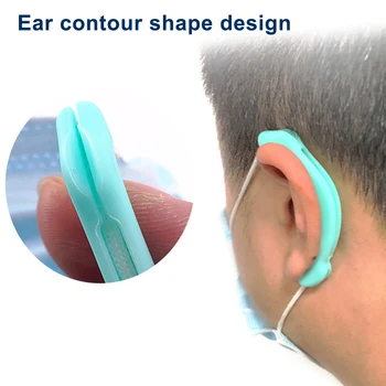 1 Pairs Mask Ear Hook Soft Silicone Mask Companion Anti-leak Anti-pain Invisible Earmuffs Recycling Ear Protection Artifac
1 Pairs Mask Ear Hook Soft Silicone Mask Companion Anti-leak Anti-pain Invisible Earmuffs Recycling Ear Protection Artifac