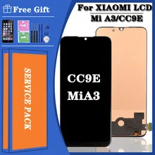 Écran tactile LCD TFT de remplacement, capteur en verre, pour Xiaomi Mi A3 Mi A3 CC9E=