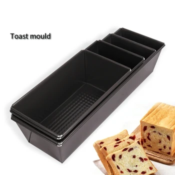 4pcs Rectangular Non-stick Bread Baking Tray Set Carbon Steel Heat-resistant Mould Cake Pastry Toast Utensil Kitchen Accessories
4pcs Rectangular Non-stick Bread Baking Tray Set Carbon Steel Heat-resistant Mould Cake Pastry Toast Utensil Kitchen Accessories