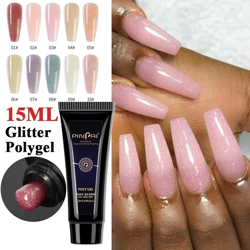 15ml PolyGel Nail Extension Poly Gel Set with Nial Tips Dual Form Qiuck Dry Polygel Soak Off UV Builder Gel Nail Art Gel Varnish
15ml PolyGel Nail Extension Poly Gel Set with Nial Tips Dual Form Qiuck Dry Polygel Soak Off UV Builder Gel Nail Art Gel Varnish