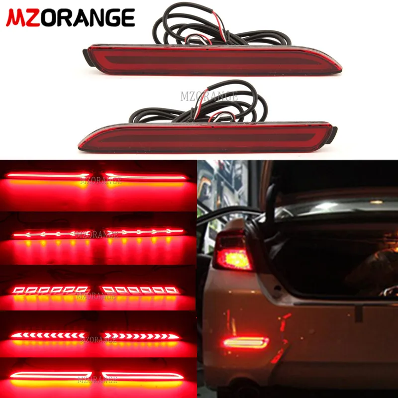 2pcs LED Rear Bumper Reflector Light For Toyota Camry 2006-2014 For RAV4 2019 2020 Brake Turn Signal Warning Stop Tail Fog Lamp
2pcs LED Rear Bumper Reflector Light For Toyota Camry 2006-2014 For RAV4 2019 2020 Brake Turn Signal Warning Stop Tail Fog Lamp