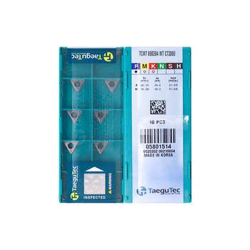 TCMT090204-MT CT3000 100% Original TAEGUTEC carbide insert with the best quality 10pcs/lot free shipping
TCMT090204-MT CT3000 100% Original TAEGUTEC carbide insert with the best quality 10pcs/lot free shipping