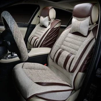 Full Coverage PU Leather car seat cover flax fiber auto seats covers for toyota highlander kluger hilux land cruiser 100 120 
Full Coverage PU Leather car seat cover flax fiber auto seats covers for toyota highlander kluger hilux land cruiser 100 120