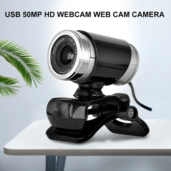 50M Pixels PC HD Webcam USB2.0 Camera Web Cam Drive-free With Micphone Webcam For Computer Laptop Desktop 360 Degree Adjustment
50M Pixels PC HD Webcam USB2.0 Camera Web Cam Drive-free With Micphone Webcam For Computer Laptop Desktop 360 Degree Adjustment